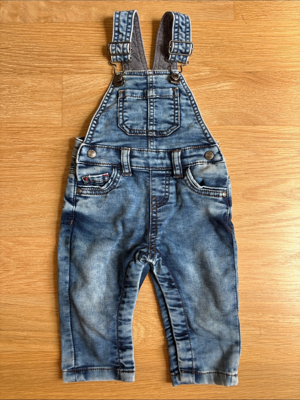 MAYORAL | Kids Blue Denim Overalls with Adjustable Straps